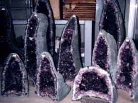紫水晶原石の写真